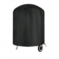 Waterproof BBQ Grill Cover Drawstring Barbecue Grill Cover Long-Lasting