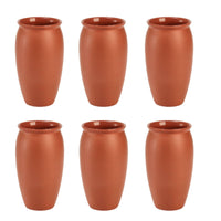 6 Pieces Mixed Drink Cup Handmade Tumbler Sturdy for Parties