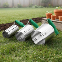 Seedling Transplanter Multi Purpose Grass Plugger Tool Rust Resistant for Garden