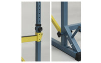 Long-Lasting Squat Stand with Safety Arms Stable Adjustable Squat Rack Safe Equipment Secure for Fitness Enthusiasts, Weightlifters, Home Gym