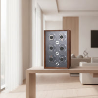 6-Slot Watch Winder Cabinet Automatic Watch Winder Box Anti Case Rotating for Dresser
