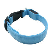 USB Rechargeable LED Luminous Pet Collar for Small to Large Dogs
