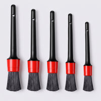 5 Pieces Soft Bristle Car Detailing Brush Scratchscratchless Automotive Detailing Brush Gentle Multi-Purpose for Air Vents