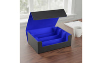 Trading Card Holder Construction Card Holder Soft Interior Lining Card Storage Case for TCG Collectors, Tournaments, Game Nights