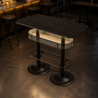 bar stool and table set