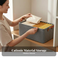 foldable Clothing Box Multi-Functional Foldable Compartment Box for Dorm Room