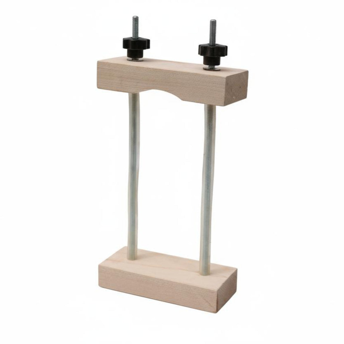 Double Bass Assembly Tool Adjustable Violin Neck Gluing Clamp Solid Maple Wood Cello Headstock Fixing Jig for Luthiers, Repair Shop, Workshop