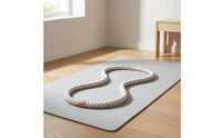 Portable Spring Fitness Hoop Buckle Connection Padded Fitness Hoop