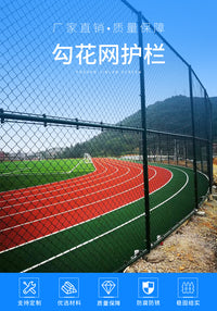 Green Chain Link Fence Mesh for Garden and Security, 10 sqm Minimum Order