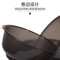 Yuduo Thickened Deepened Bait Mixing Bowl Set, Non-Stick, Large Black Pit Fishing Bait Basin