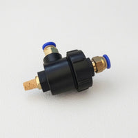 Quick Exhaust Valve Brass Fittings Pneumatic Exhaust Valve Push-Toblue Push-to-Connect Adapters
