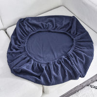 Corn Velvet Sofa Cushion Cover Solid Color Stretch Slipcover for All Seasons
