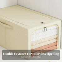 foldable Garment Case Large Capacity Clothing container Reinforced Handles
