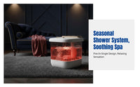 Foot Bath Tub, Smart Heated Foot Spa, Automatic Massage, Deep Barrel, Home Electric Health Care