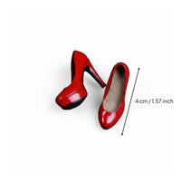 1/6 Scale High Heels Seamless Body Compatible Female Action Figure Shoes for Collectors