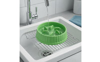 Mental Stimulation Slow Feeder Bowl Easy to Clean Slow Eating Pet Bowl Non-Slip Base Feeding Accessory Anti-Tipping Design for Dogs