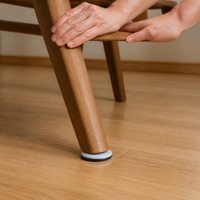 Self-Adhesive PTFE Furniture Glides for Tables and Chairs, Floor Protection Pads