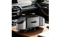 Rear Seat Organizer Rear Seat Organizer Box Easy to Clean Auto Tissue Box Holder for Trip