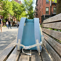 Pet Backpack Front Pack Cat Carrier Bag, Breathable Oxford Cloth Dog Backpack for Small Pets, Travel Hiking Outdoor Pet Carrier with Top Handle