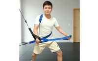 Abdominal Training Puller Non-Slip Handles Waist Twisting Resistance Strap