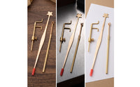 3 Pieces Sound Post Tool Kit with Gauge Sound Post Tool Set Rust-Resistant Lutherie Tools for Workshop
