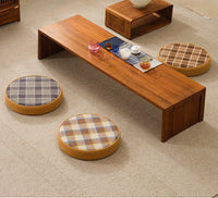 Japanese Style Woven Straw Floor Cushion for Meditation