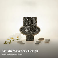 Home Decor Hand-Painted Vase Sculptural for Floral Arrangements