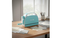 Easy to Use Hand Crank Embossing Machine Portable Manual Embossing Tool Compact Size Paper Craft Die Cutter Long-Lasting for Crafters, Beginners