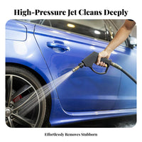 Multi-Purpose 1/4 Inch Quick Connect Nozzle Gentle Irrigation Pressure Washer Shower Head Easy to Install for Gardeners, Garden Watering