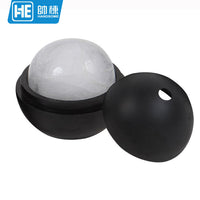 Silicone Ice Ball Mold 6cm Sphere Food Grade Freezer Tray for Whiskey Cocktails