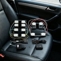 Massage Kit Universal Automotive Parts Low-Profile for Commuters, Long-Distance Drivers