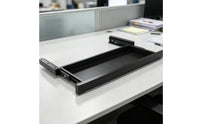 Beneath-Desk Keyboard Tray Smooth Under Desk Keyboard Tray Sturdy Furniture for Office Workers
