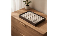 Jewelry Tray with Compartments Solid Wood Organizer Orderly for Retail Display