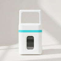 Cooling and Heating Mini Fridge Compact Mini Refrigerator Thermoelectric Tabletop Fridge Electric for Students, Professionals, Commuters, Bedroom