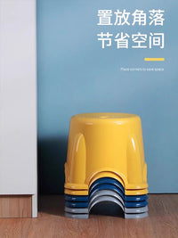 小凳子塑料板凳家用圆凳儿童凳加厚踩脚防滑胶凳脚踏宝宝洗澡矮凳