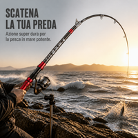 High Carbon Anchor Rod Fishing Rod for Heavy Duty Fishing