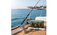360 Degree Swivel Rod Holder Resistant Marine Hardware Mirror Polished Finish for Anglers