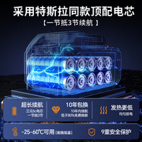 徕本车载无线充气泵便携式汽车用电动打气筒小轿车轮胎车用加气宝
