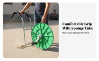 Labor Saving Hand Crank Hose Winder Convenient Irrigation Hose Storage Rack Double Bearing Design Agricultural Equipment for Farmers, Firefighters, Gardeners, Farmland, Orchard, Outdoor, Garden