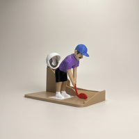 Golf-Themed Bottle Opener Compact Golf Bottle Opener for Golfers, Home Bar, Game Room