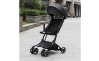 Lightweight Infant Pushchair Portable Foldable Pushchair Adjustable Seat Compact Travel Pushchair for Infants, Young Children, Outdoor