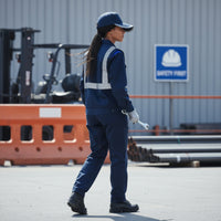 Safety Work Cap with Chin Strap Cotton Baseball-Style Bump Cap Hat Comfortable Breathable for Workers, Maintenance, Workshop