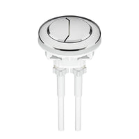 马桶水箱配件冲水按钮老式抽水坐便器按压器盖子按键开关大全通用 小口径-方形水箱按键