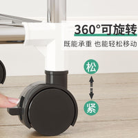 厨房置物架落地多层微波炉烤箱多功能储物货架锅架锅具收纳架家用