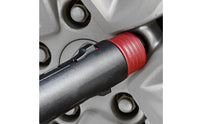 9 Pieces Wheel Hub Rust Removal Brush Replaceable Wheel Hub Cleaning Tool Drill Wire Brush Kit Rotary for Mechanics