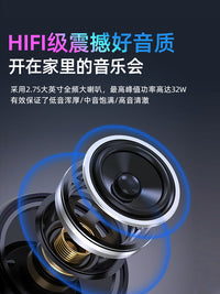 HECATE漫步者G2000台式电脑无线蓝牙小音响音箱电竞低音家用迷你 黑色
