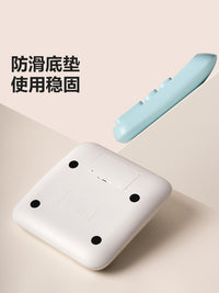 得力计算器高颜值少女心计算器语音计算器高颜值高键盘计算器办公室计算机多巴胺桌面电脑键盘按键计算器 【柔性高按键】蓝莓奶油