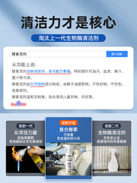 德国汽车内饰清洗剂真皮革座椅泡沫免洗去污顶棚翻新车内清洁神器 【两件省10】内饰清洁剂×2★送2条专用毛巾