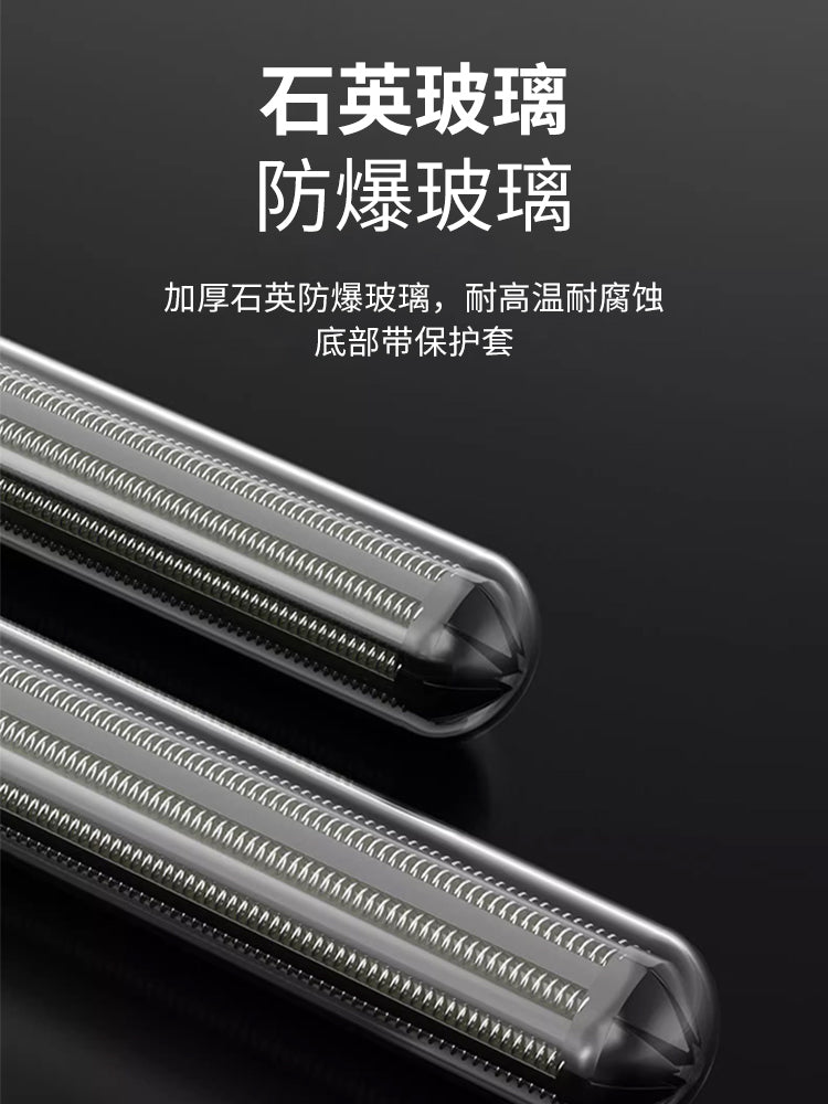 森森鱼缸加热棒自动恒温石英防爆水电热棒加温棒小型加热器保温棒 【升级离水断电】50W 数显石英加热棒