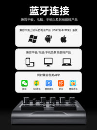 joyo卓乐双通道踏板式吉他效果器音箱JamBuddy便携可充电蓝牙音响 JAM BUDDY黑色+CM-04乐器降噪连接线【送JOYO大礼包】
